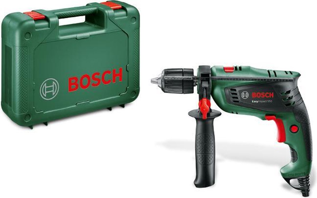 Bosch EasyImpact 550 Klopboormachine - 550 W - Met koffer