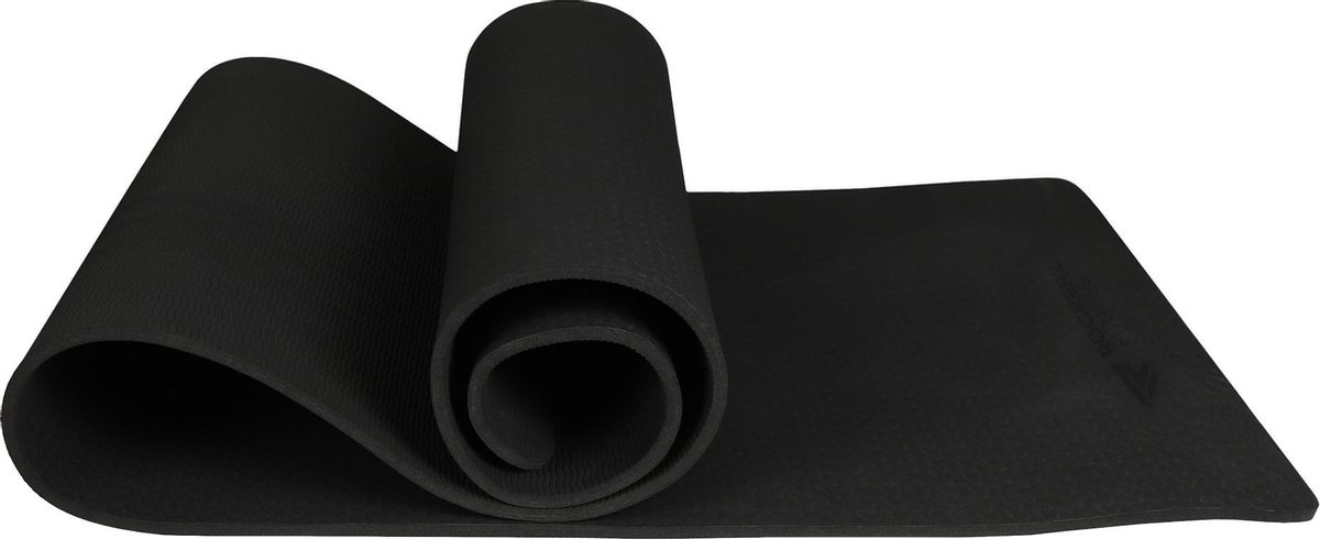 Yoga mat - Fitness mat - Sport mat - Yoga mat anti slip - Yoga mat dik - Yoga mat zwart - Eco friendly