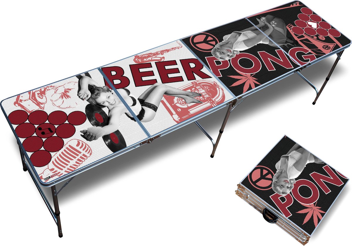 Beer Pong - Pin-up Tafel