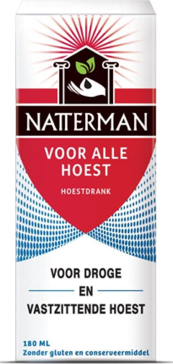Natterman Hoestdrank - Anti-hoestmiddel - 180 ml