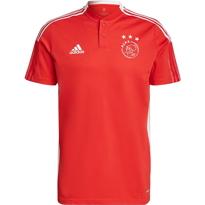 adidas Ajax Polo 2021-2022 Rood