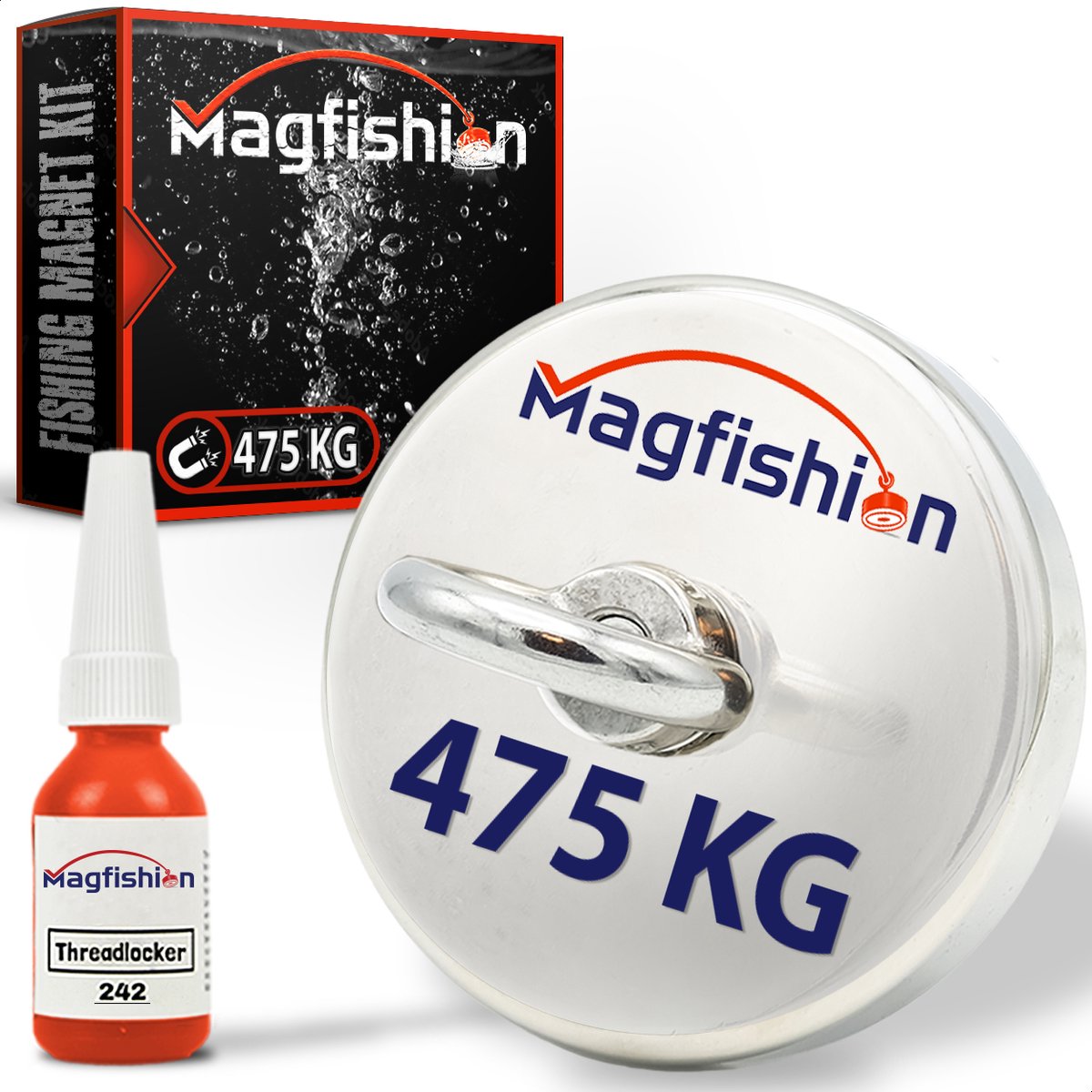 Magfishion Vismagneet - 475 KG Trekkracht