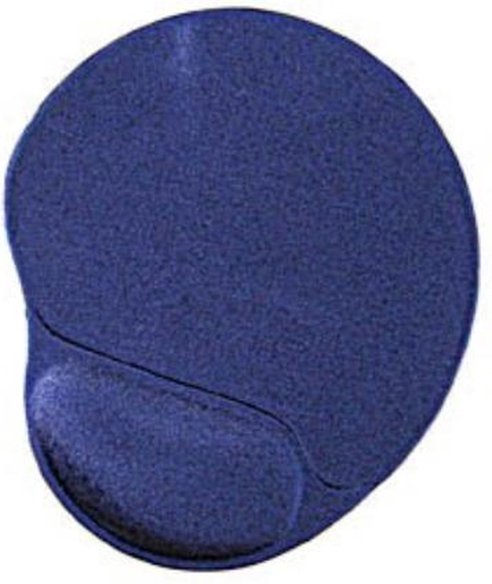 XL Ergonomische Muismat Met Polssteun - Blauw - Antislip Gel mat