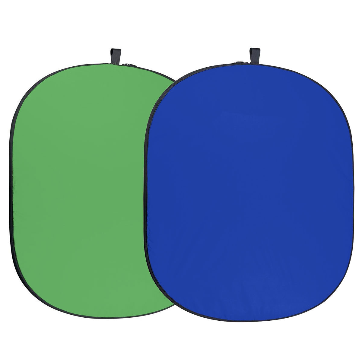 Caruba Opvouwbare Achtergrond Chromakey Groen:Blauw Katoen 150x200cm