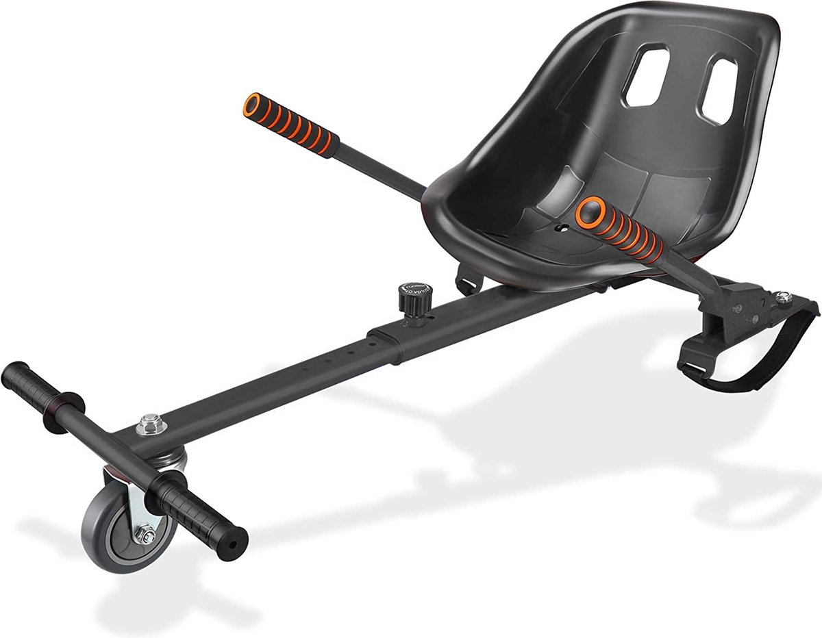 Denver Hoverboard kart - Hoverkart voor Oxboard - Uitschuifbaar - KAR1550 - Zwart
