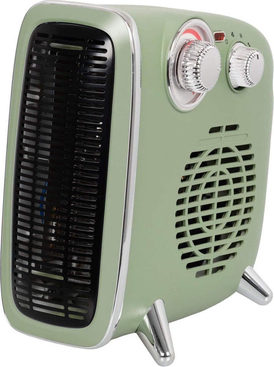 Eurom B-4 1800 Green Retro | ventilator kachel 1800 W
